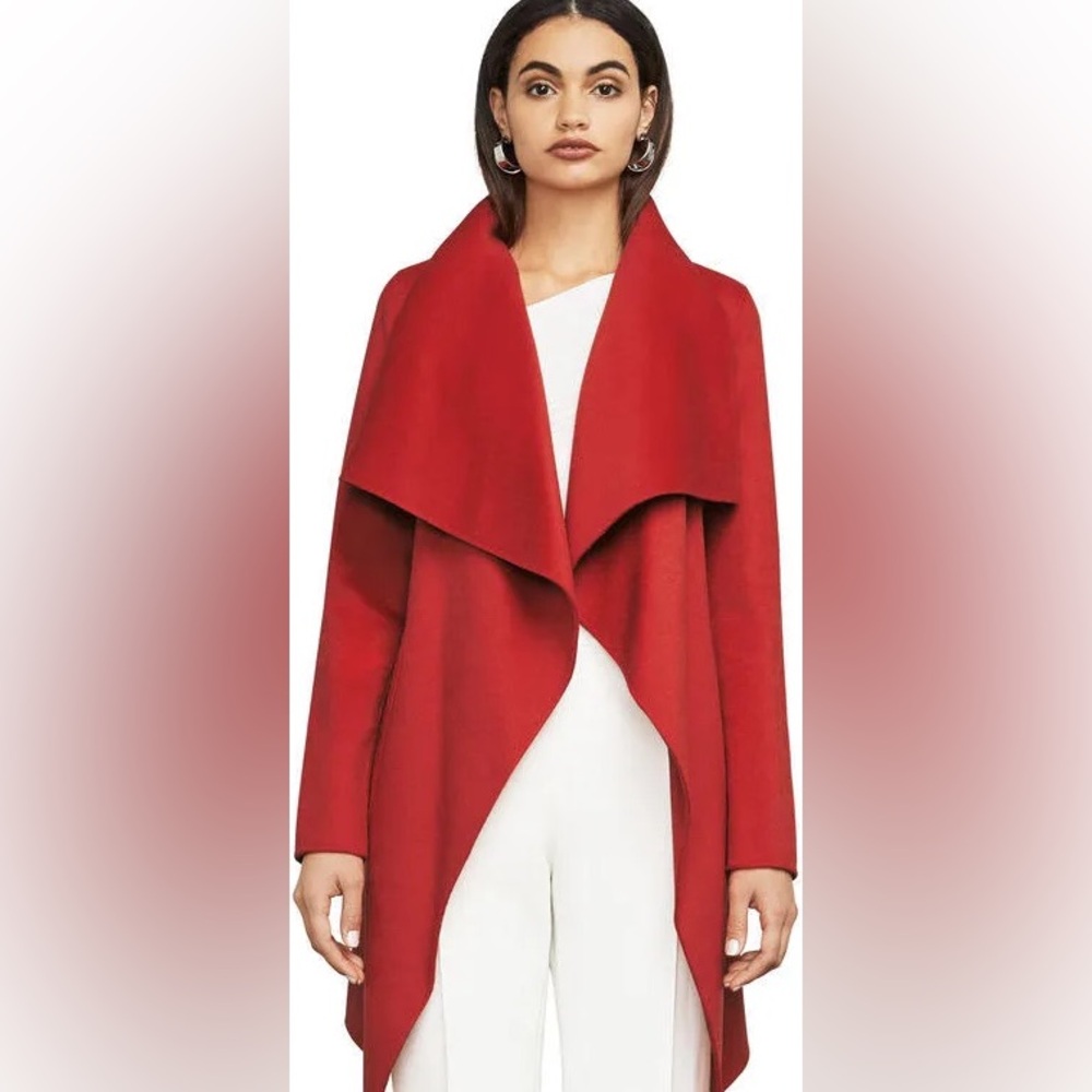 BCBGMAXAZRIA Jocelyn Red Fall Jacket